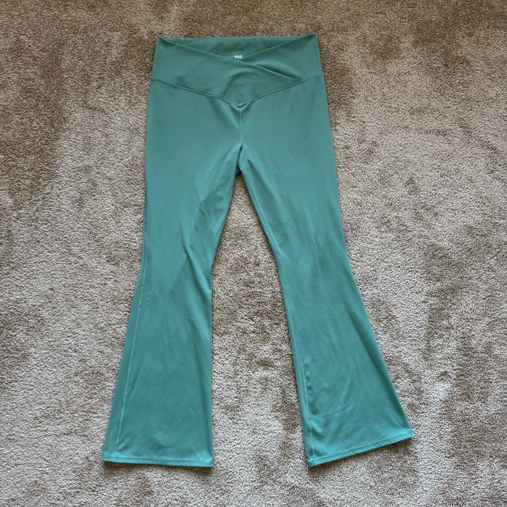 DSG Blueish Green Flared Leggings